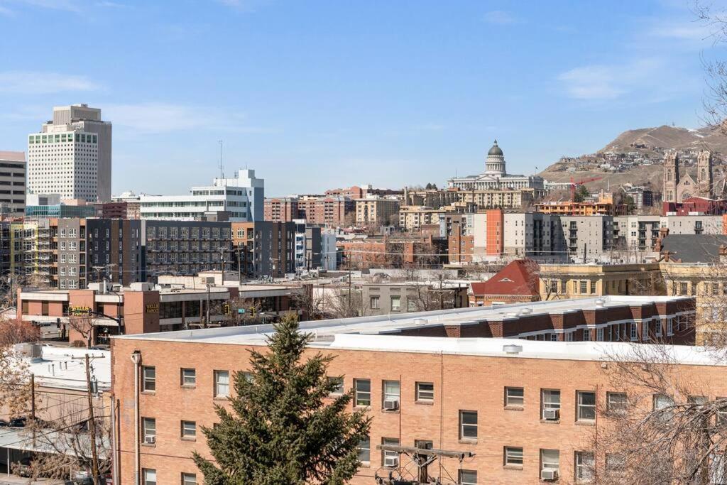 Downtown Walking Oasis With King Bd And City View Salt Lake City Kültér fotó